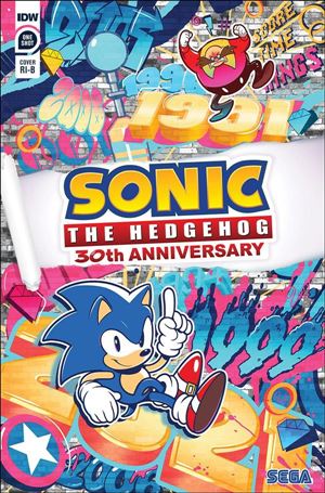 Sonic the Hedgehog 30th Anniversary issue One Shot-D Tyson Hesse 1:20 Cover