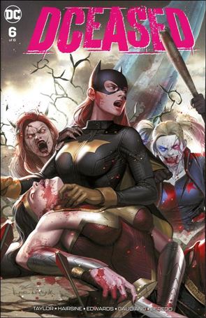 DCeased issue 6-D InHyuk Lee Midtown Comics Connecting Cover