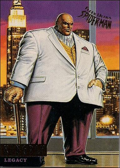 Fleer Ultra Spider-Man (Base Set) card 76 Kingpin (Legacy)