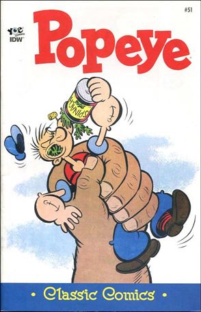 Classic Popeye issue 51 Bud Sagendorf cover