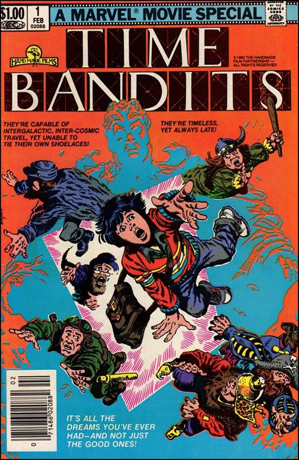 Time Bandits issue 1-B Newsstand Edition