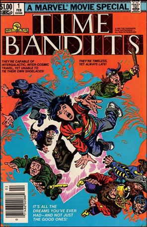 Time Bandits issue 1-B Newsstand Edition