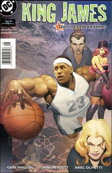 King James Starring LeBron James issue 1-D Ariel Olivetti "LeBron & Women" Cover