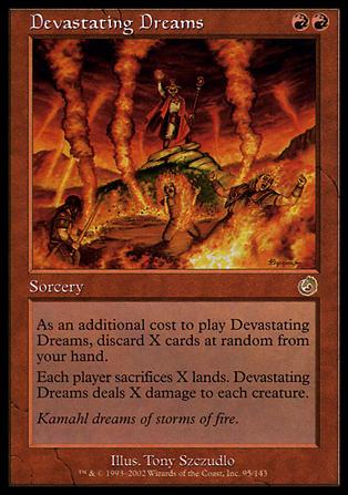 Magic the Gathering: Torment (Base Set) card 95 Devastating Dreams