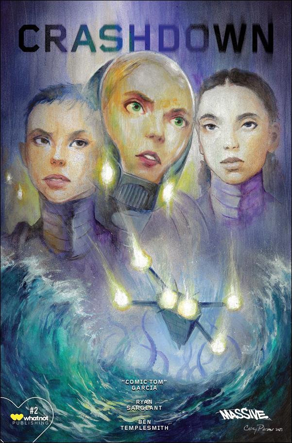 Crashdown issue 2-C Casey Parsons Cover