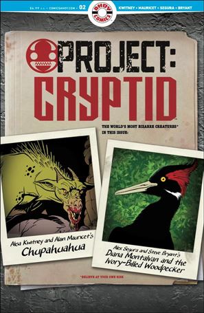 Project Cryptid issue 2 Steve Bryant Cover
