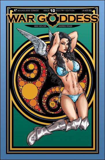 War Goddess issue 10-C Sultry Cover
