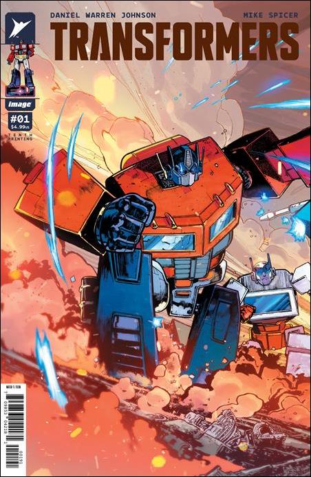 Transformers (2023) issue 1-ZZF Andrei Bressan Connecting Cover (Tenth Printing)