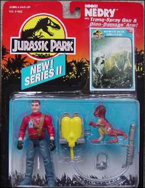 Jurassic Park (Movie) Action Figures figure 13 Dennis Nedry (Series 2)