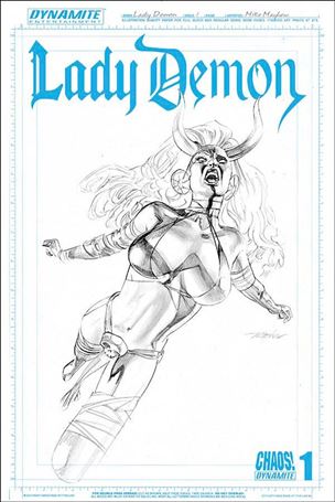 Lady Demon (2014) issue 1-L Mike Mayhew 1:50 Artboard Cover