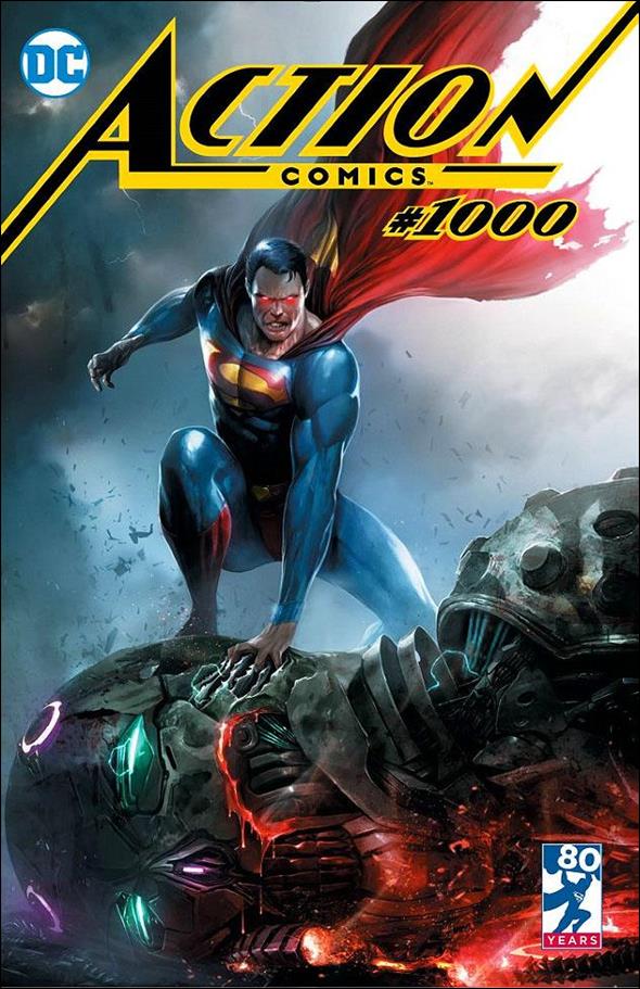 Action Comics (1938) issue 1000-KG Francesco Mattina Shared Exclusive 1/3000 Cover