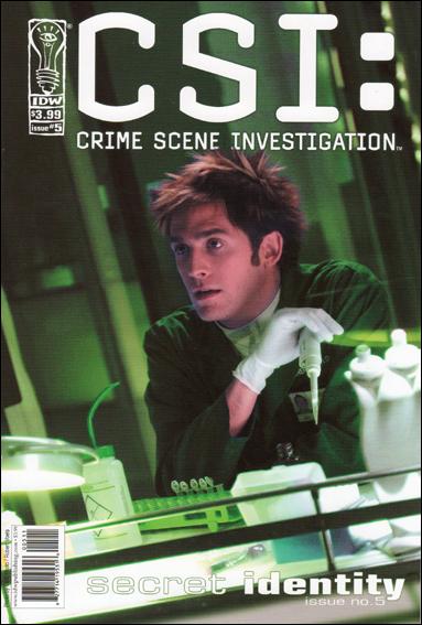 CSI: Crime Scene Investigation-Secret Identity issue 5 Photo Cover
