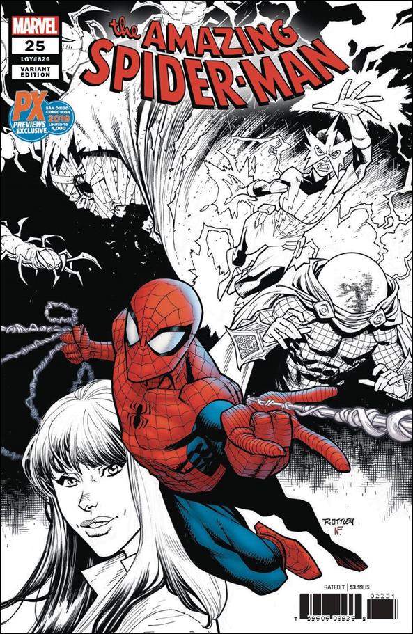 Amazing Spider-Man (2018) issue 25-K Ryan Ottley PX/SDCC 2019 Cover 1/4000