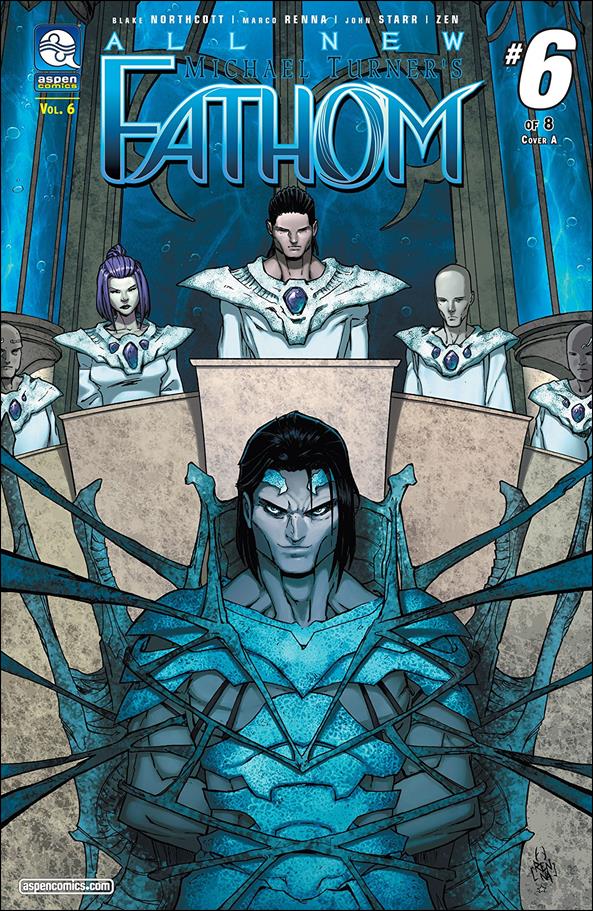 All New Michael Turner's Fathom issue 6 Marco Renna Cover