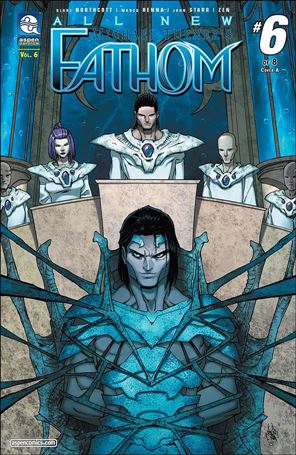 All New Michael Turner's Fathom issue 6 Marco Renna Cover