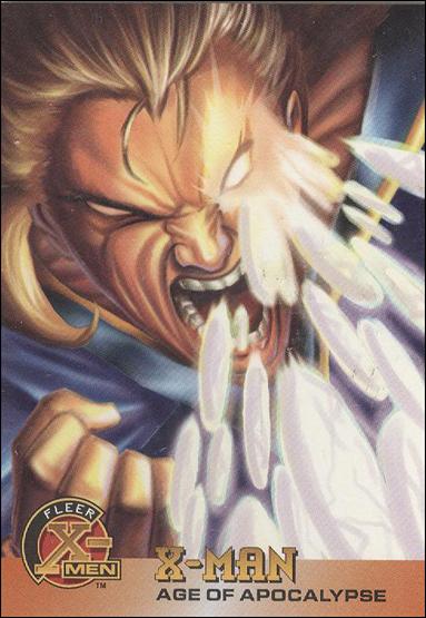 1996 Fleer X-Men International (Base Set) card 42 X-Man