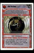 Star Wars: Premiere Unlimited (Base Set) card 236 Don't Get Cocky