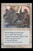 Magic the Gathering: Ice Age (Base Set) card 48 Rally