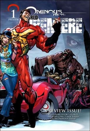 World Premiere issue 1-D Demi-God Wraparound Cover