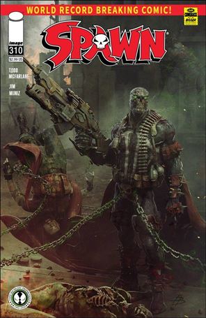 Spawn issue 310-C Bjorn Barends Cover