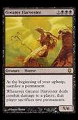 Magic the Gathering: Darksteel (Base Set) card 44 Greater Harvester