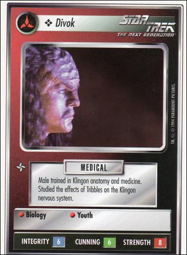 Star Trek: Premiere Unlimited (Base Set) card 256 Divok 