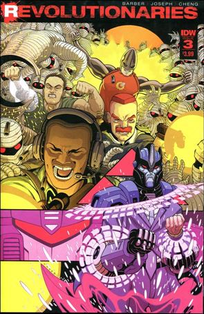 Revolutionaries issue 3 Tradd Moore Cover