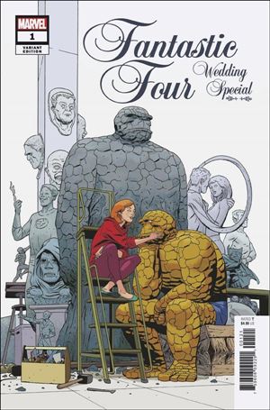 Fantastic Four Wedding Special issue 1-F Marcos Martin 1:25 Cover