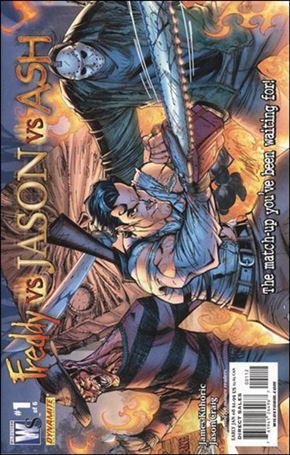 Freddy vs Jason vs Ash (of Army of Darkness) issue 1-D Freddy/Ash/Jason Cover (2nd Printing)