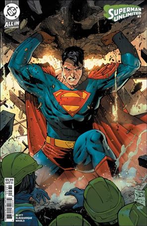 Superman Unlimited (2025) issue 3-C Tony S. Daniel Cardstock Cover