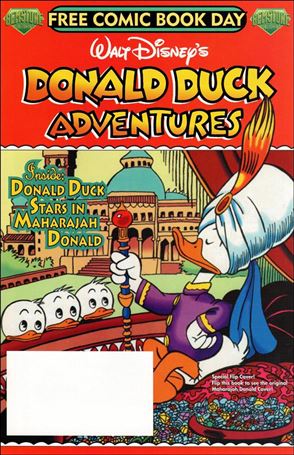 Walt Disney's Donald Duck Adventures - Free Comic Book Day Cover Image 1