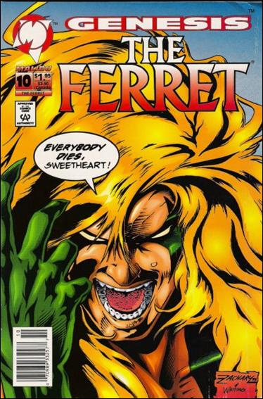 Ferret (1993) issue 10-B Newsstand Edition / Price Variant