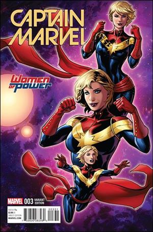 Captain Marvel (2016) issue 3-C Emanuela Lupacchino Women of Power Cover