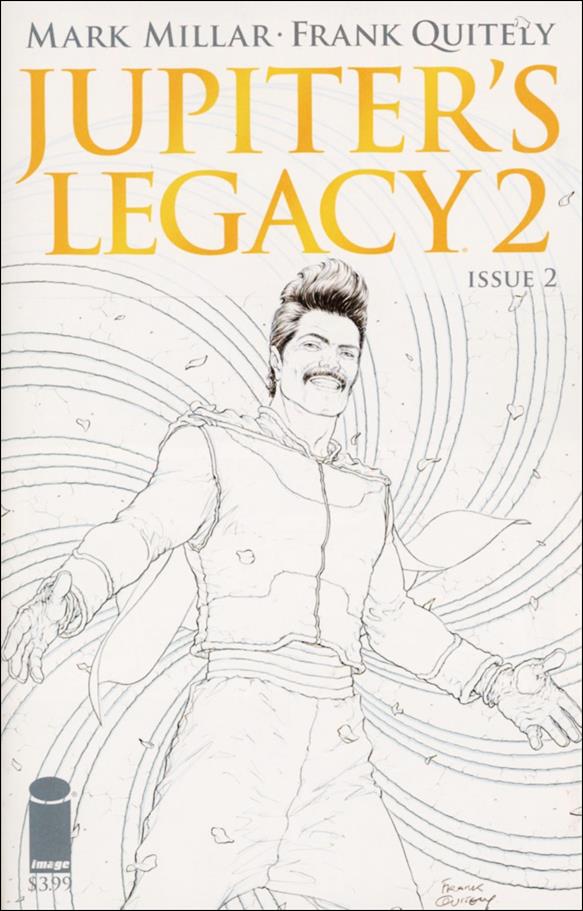 Jupiter's Legacy 2 issue 2-C Frank Quitely Sketch Cover
