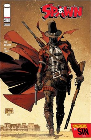 Spawn issue 309-E Todd McFarlane Cover (3rd Printing)