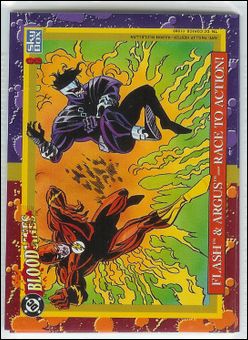DC Bloodlines (Base Set) card 8 Flash & Argus - Race To Action!
