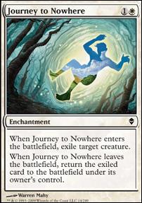 Magic The Gathering: Zendikar (Base Set) card 14 Journey to Nowhere