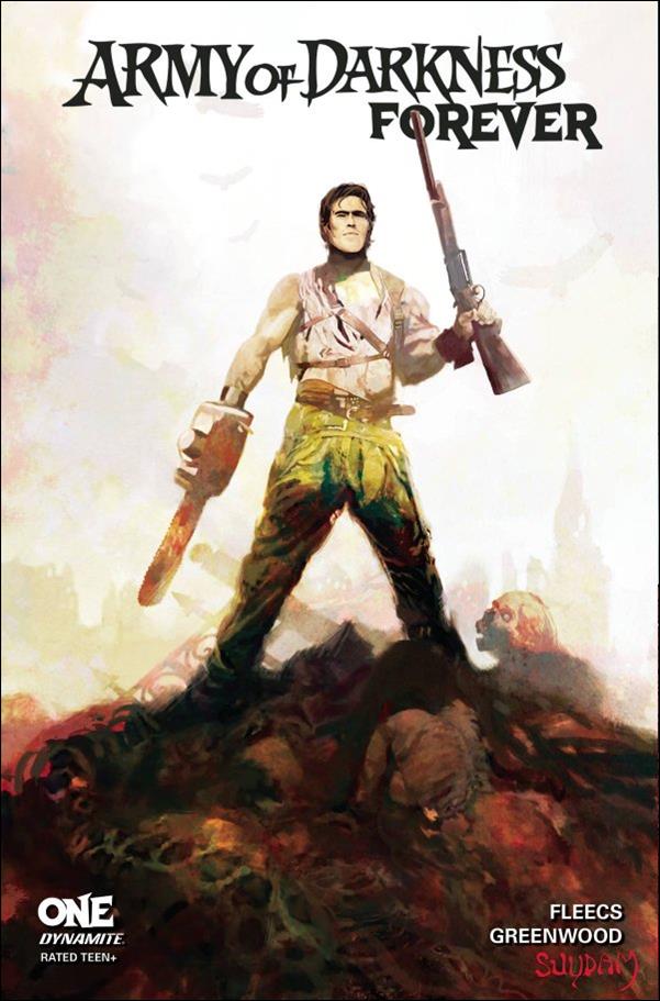 Army of Darkness Forever issue 1-B Arthur Suydam Cover