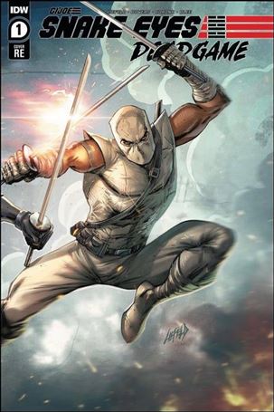 Snake Eyes: Deadgame issue 1-TI Rob Liefeld Torpedo Comics Right Cover 1/750