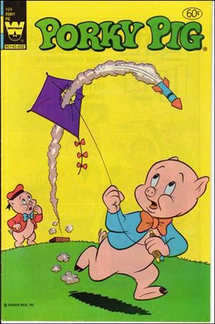 Porky Pig (1965) issue 104 Yellow Logo