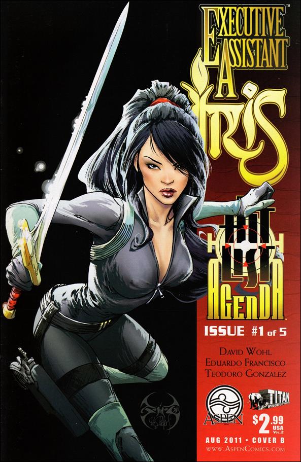Executive Assistant: Iris (2011) issue 1-B Joe Benitez Standard Cover