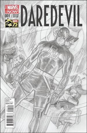 Daredevil (2014) issue 1-D Alex Ross 1:300 Sketch Cover