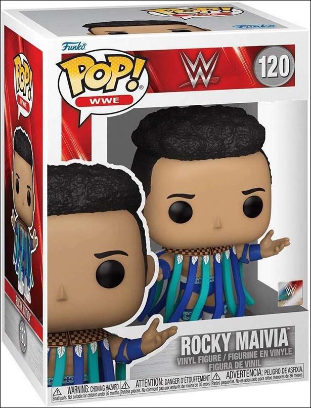 POP! WWE figure 120 Rocky Maivia