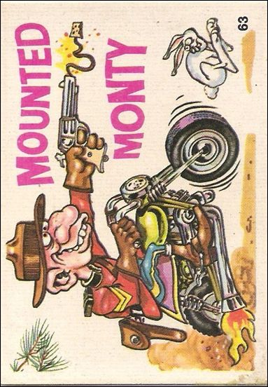 Silly Cycles (Base Set) card 63 Mounted Monty