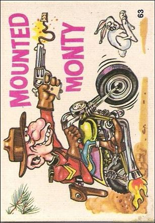 Silly Cycles (Base Set) card 63 Mounted Monty