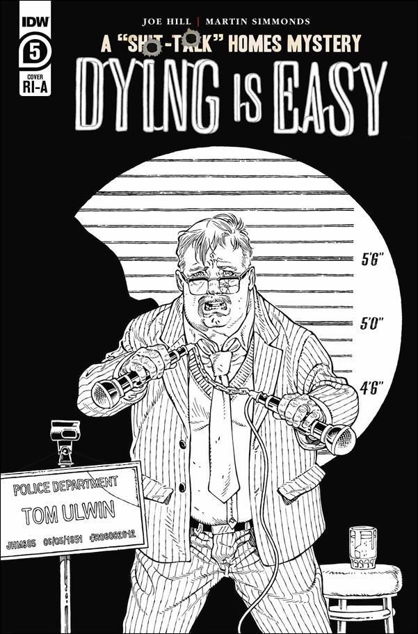 Dying is Easy issue 5-C Gabriel Rodriguez 1:10 Black & White Cover
