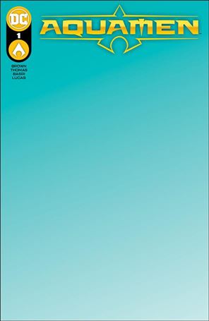 Aquamen issue 1-E Blank/Sketch Cardstock Cover