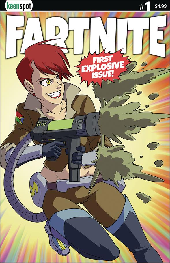 Fartnite issue 1-C "First Explosive Issue" Cover