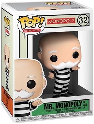 POP! Retro Toys figure 32 Mr. Monopoly in Jail