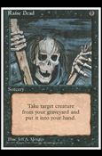 Magic the Gathering: 4th Edition (Base Set) card 156 Raise Dead